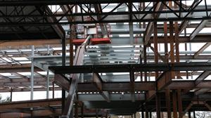 Kellogg Steel framing 